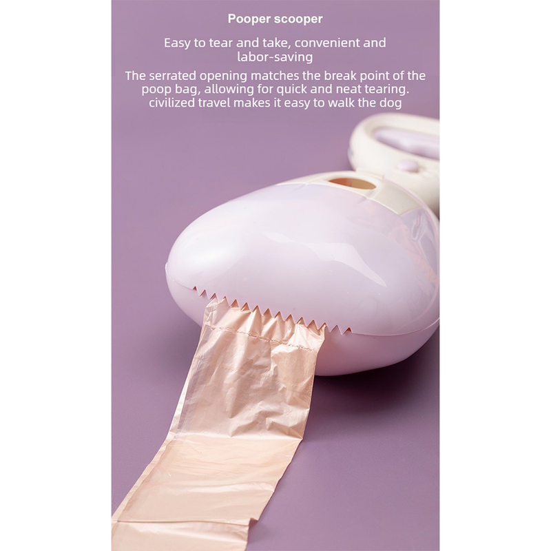 Portable Dog Poop Pickup Tool for Outdoor Walks-purple — image 6