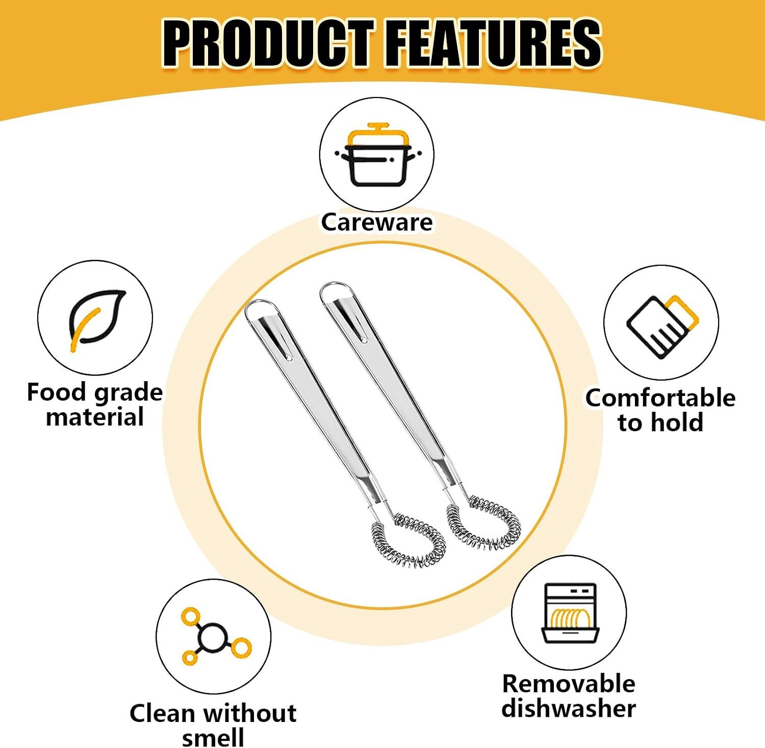2 Piece Stainless Steel Kitchen Scrubbers Food Grade โ image 4