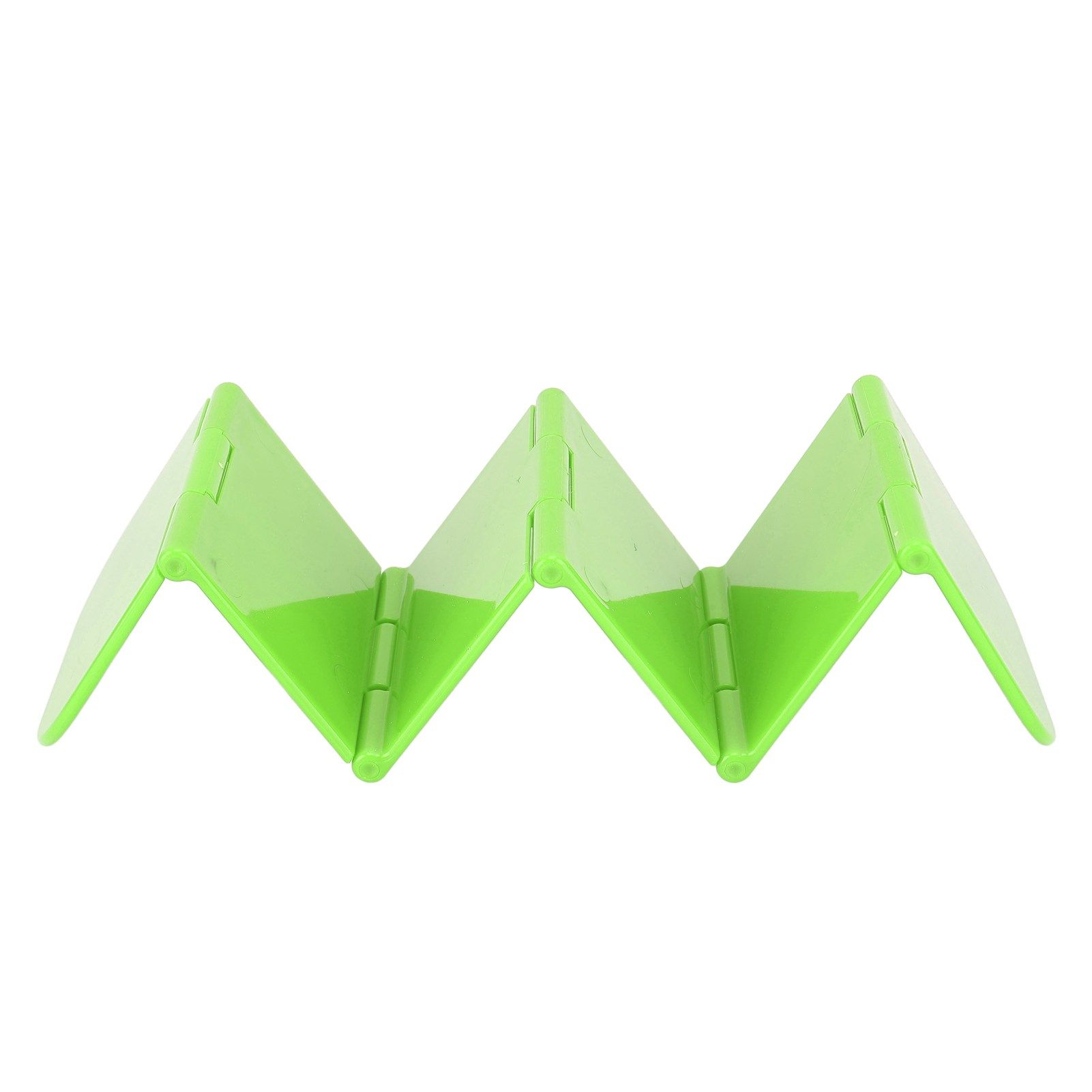 Taco Holder Stand Dishwasher Microwave Safe Stable Taco Rack Tray for Restaurant Kitchen Party Grass Green