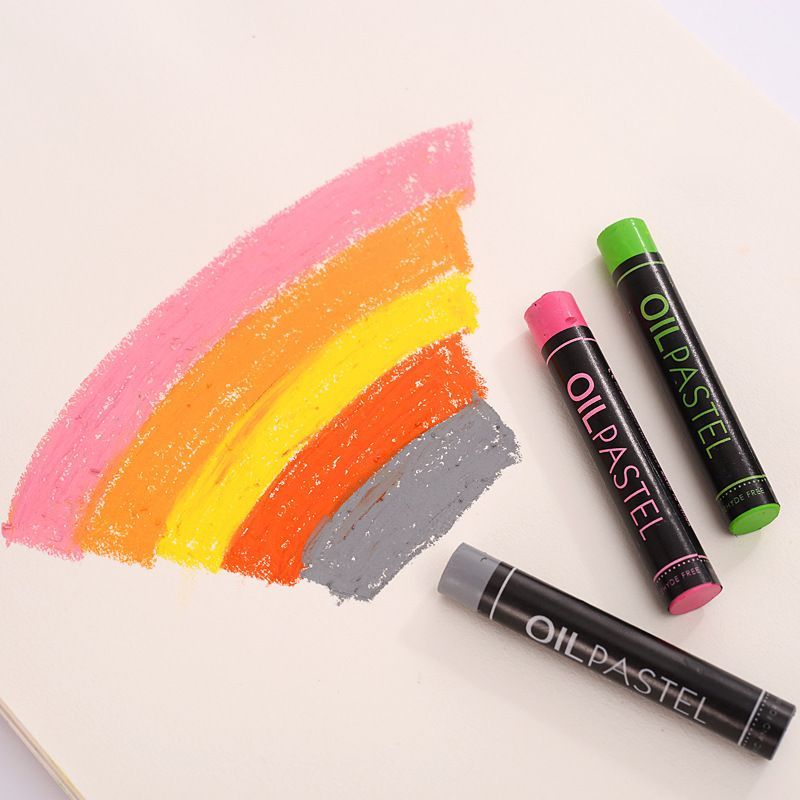 48-Color Oil Pastels Heavy-Color Oil Pastels Loose Oil Pastels Art Supplies - Morandi - Size 48 colors — image 3