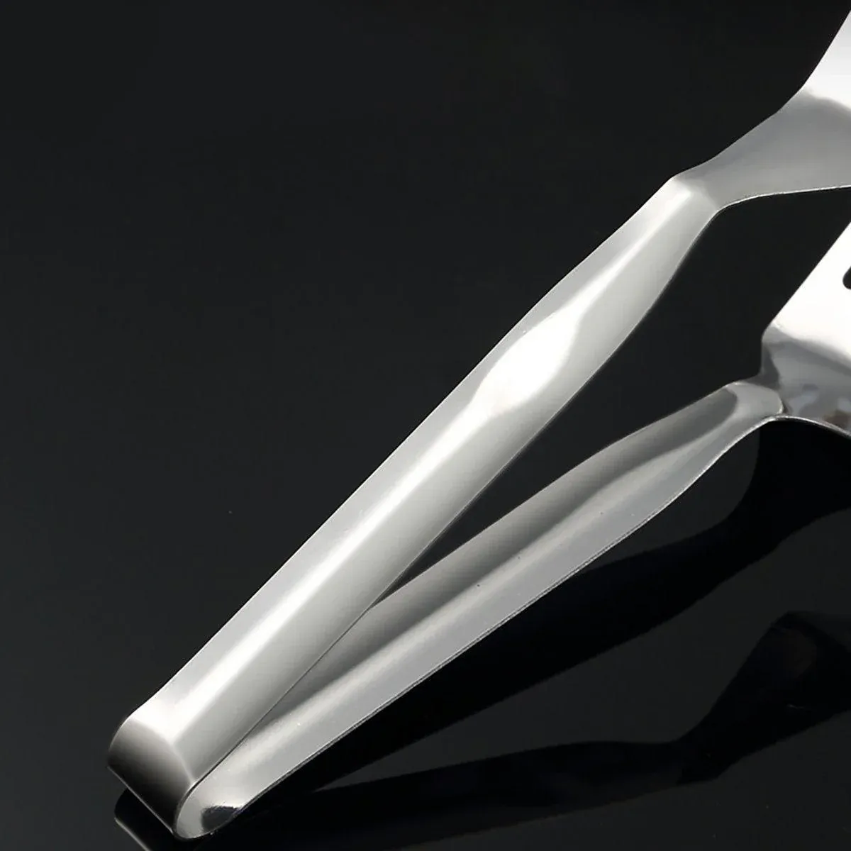 Stainless Steel Steak Tongs Multi-Functional Kitchen Tool for BBQ and Fried Fish โ image 6