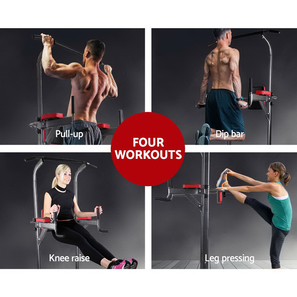 Everfit Weight Bench Chin Up Tower Bench Press Home Gym Wokout 200kg Capacity โ image 4