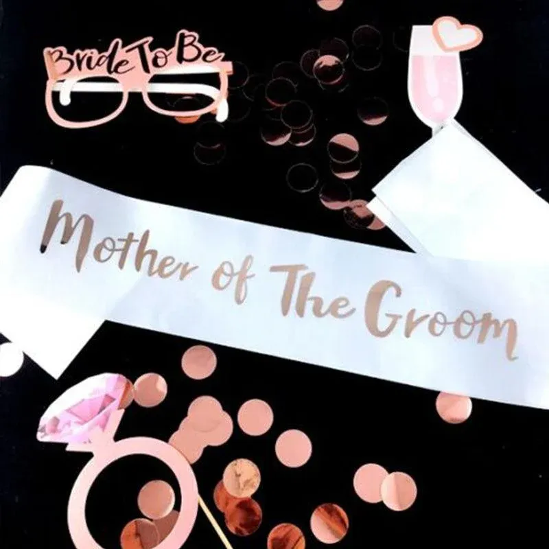Bridal Party Sash Rose Gold Bride Bridesmaid Maid Honour Mother Hens Night Wear - Maid Of Honour โ image 4