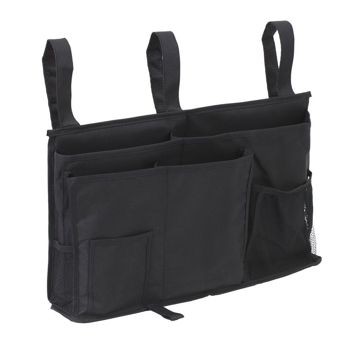 Bedside Storage Organizer, 8 Pockets Hanging Storage Bag Organizer Holder,Bedside for Dorm Rooms & Hospital Bed Rails
