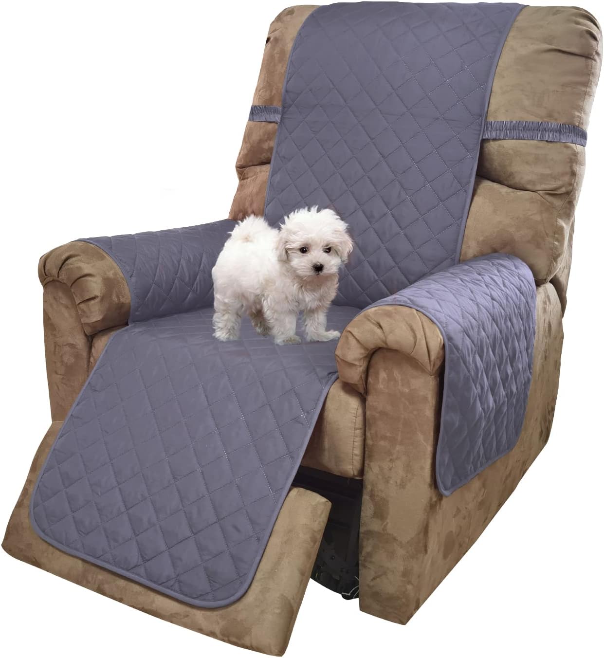 Reversible Sofa Cover Bundles with loveseat and Chair Size — image 4