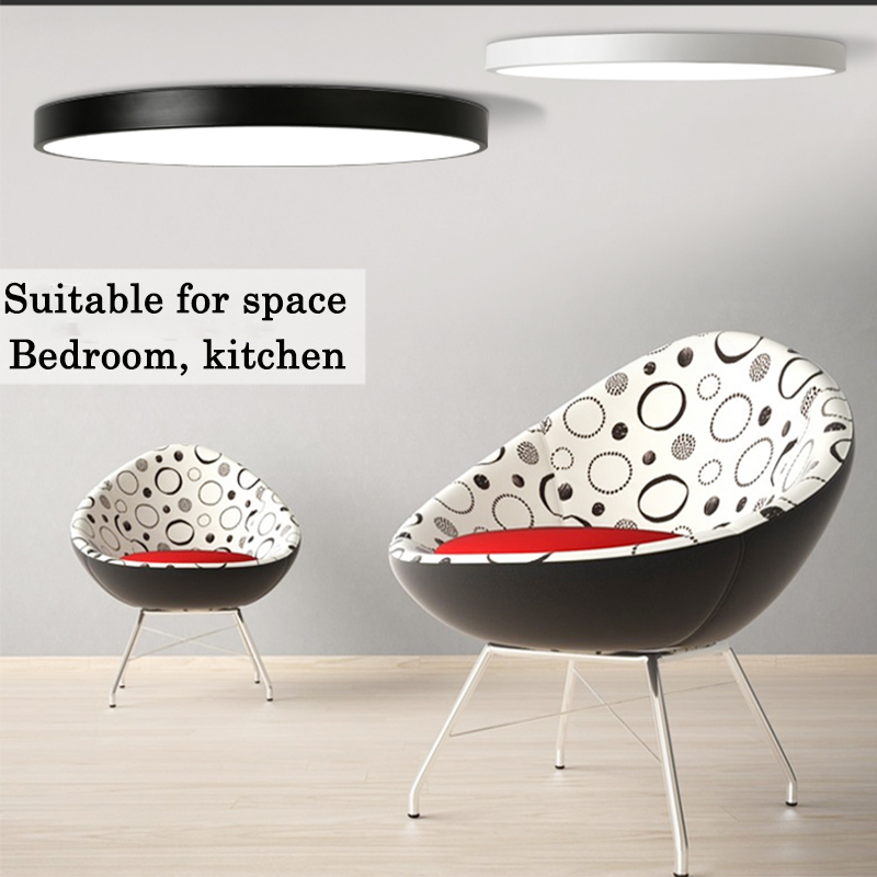 40CM LED Ceiling Light Modern Surface Mount Flush Panel Downlight Ultra-thin — image 3