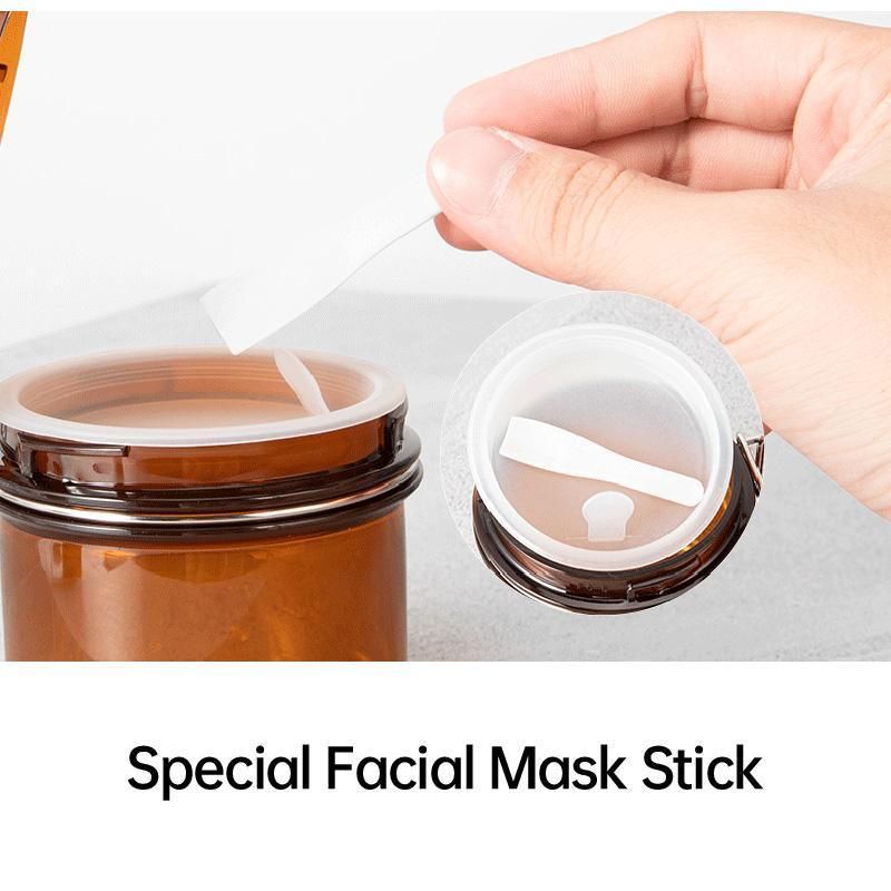 5pcs Sealed Bottle Mask Jar PET Plastic Packaging Containers for Skincare Use - 170ml — image 4