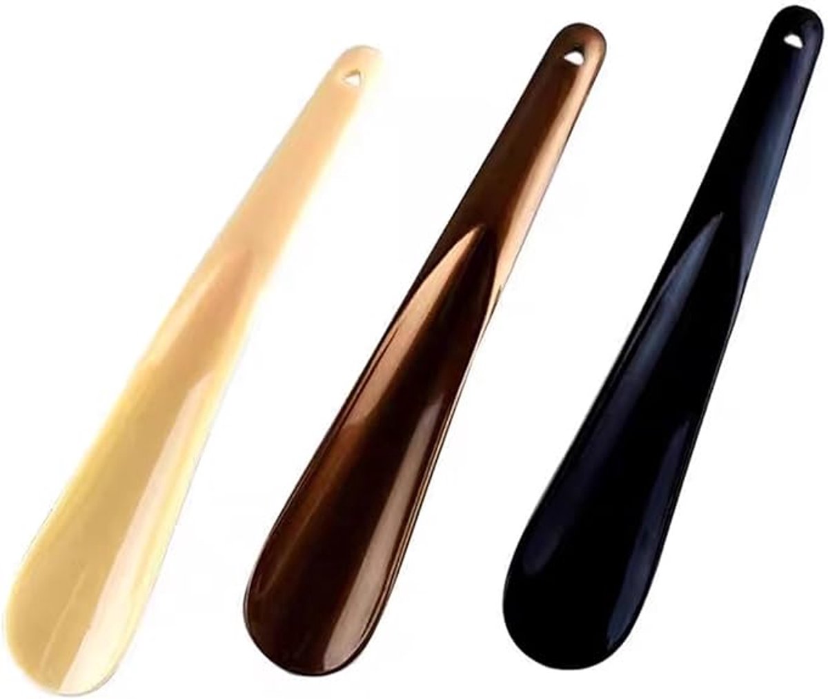 3 shoehorns - lightweight shoehorn - portable - easy to put on - suitable for travel and home use