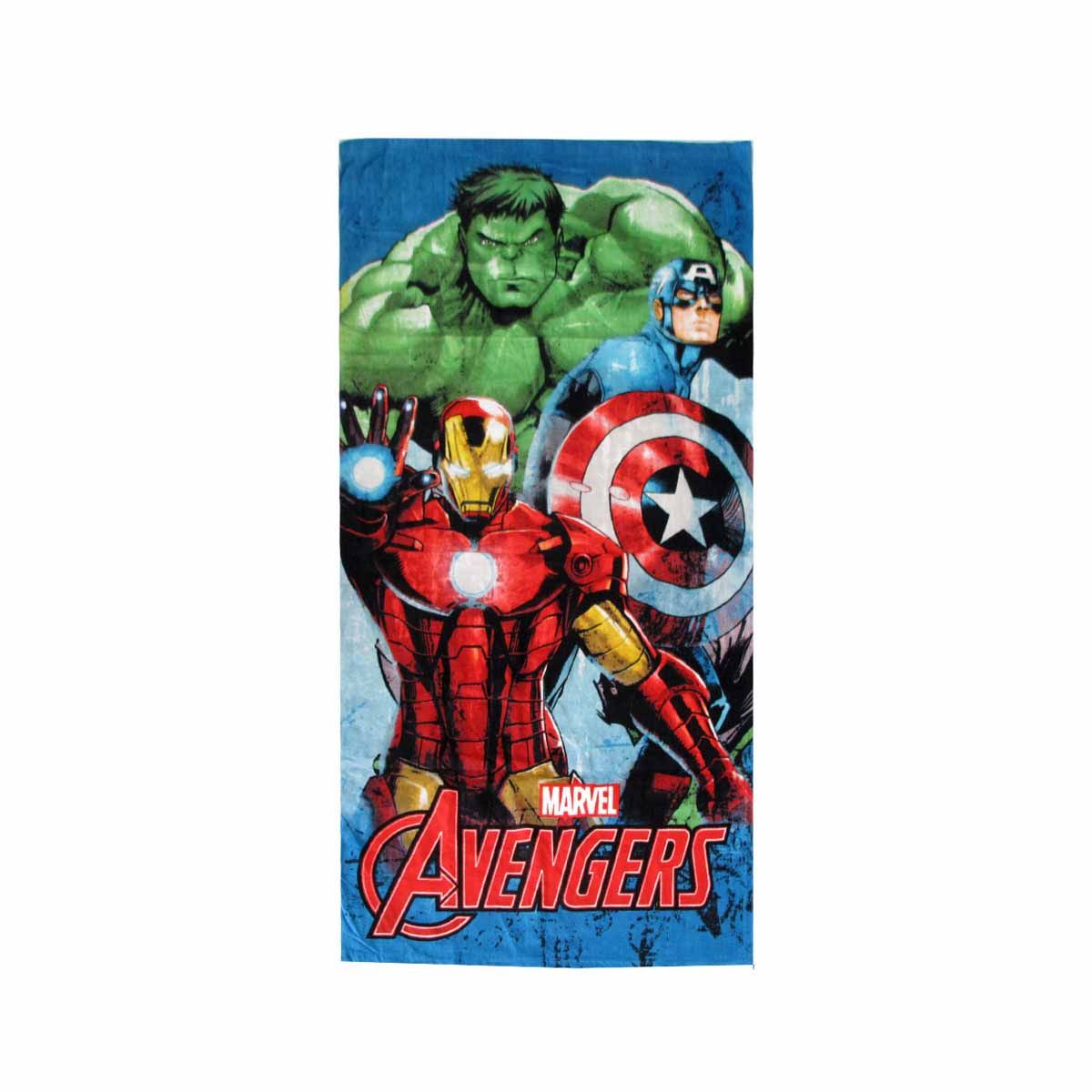 Marvel Avengers Cotton Beach Towel 70 × 140 cm Trio Classic