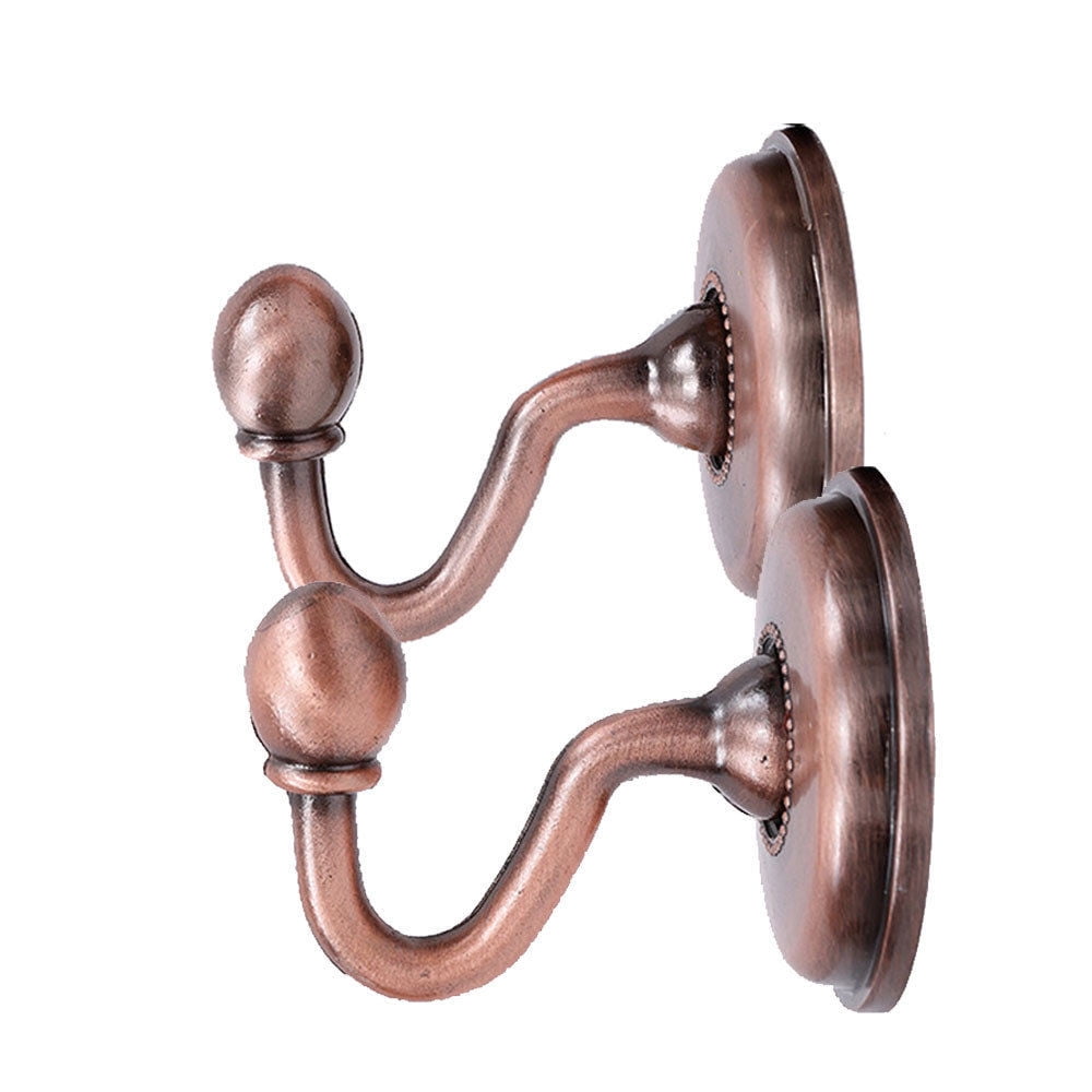 Organization And Storage 2x Metal Curtain Holdback Wall Tie Back Hooks Hanger Holder Window Curtain Hooks Rose Gold