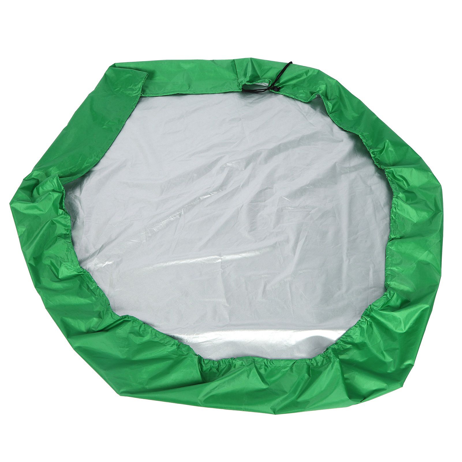 Sandbox Cover Hexagon Sandpit Sand Toys Cover Waterproof Pool Cover with Drawstring for Outdoor Garden Green โ image 4
