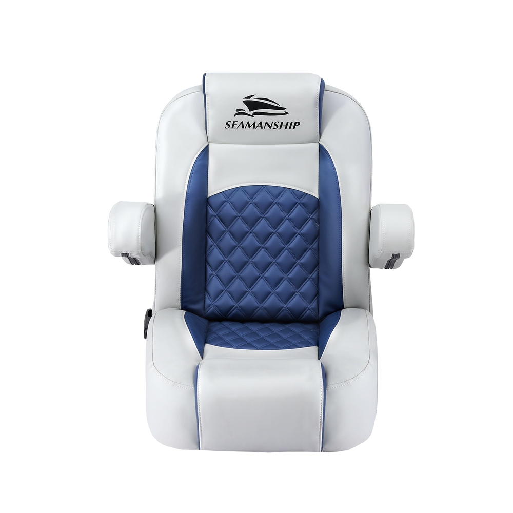 Seamanship Reclining Captain Boat Seat 90°-155° Recline, 19cm Thick Cushion — image 3