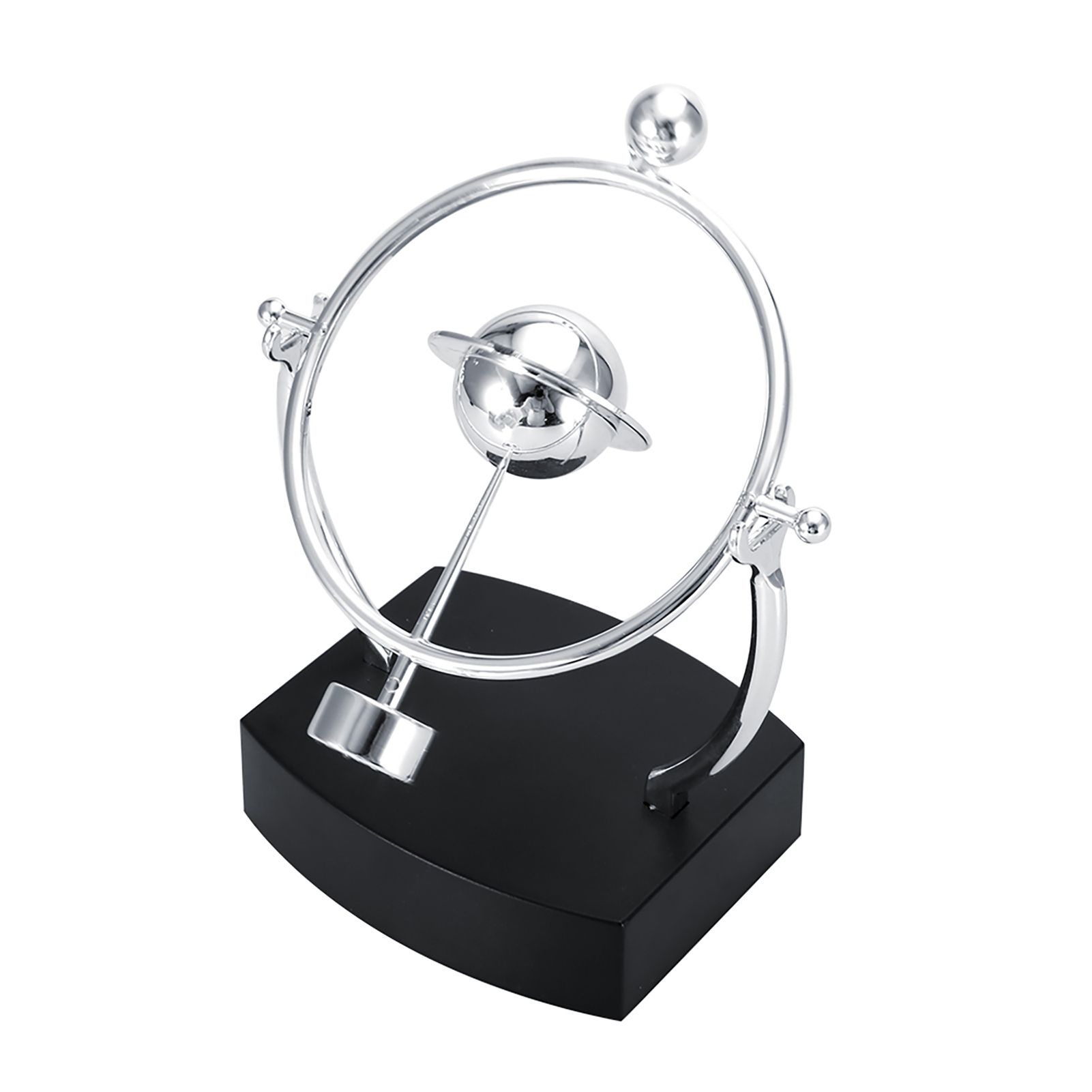Creative Revolving Gadget Perpetual Motion Desk Office Decor Physics Science Art Toy — image 4