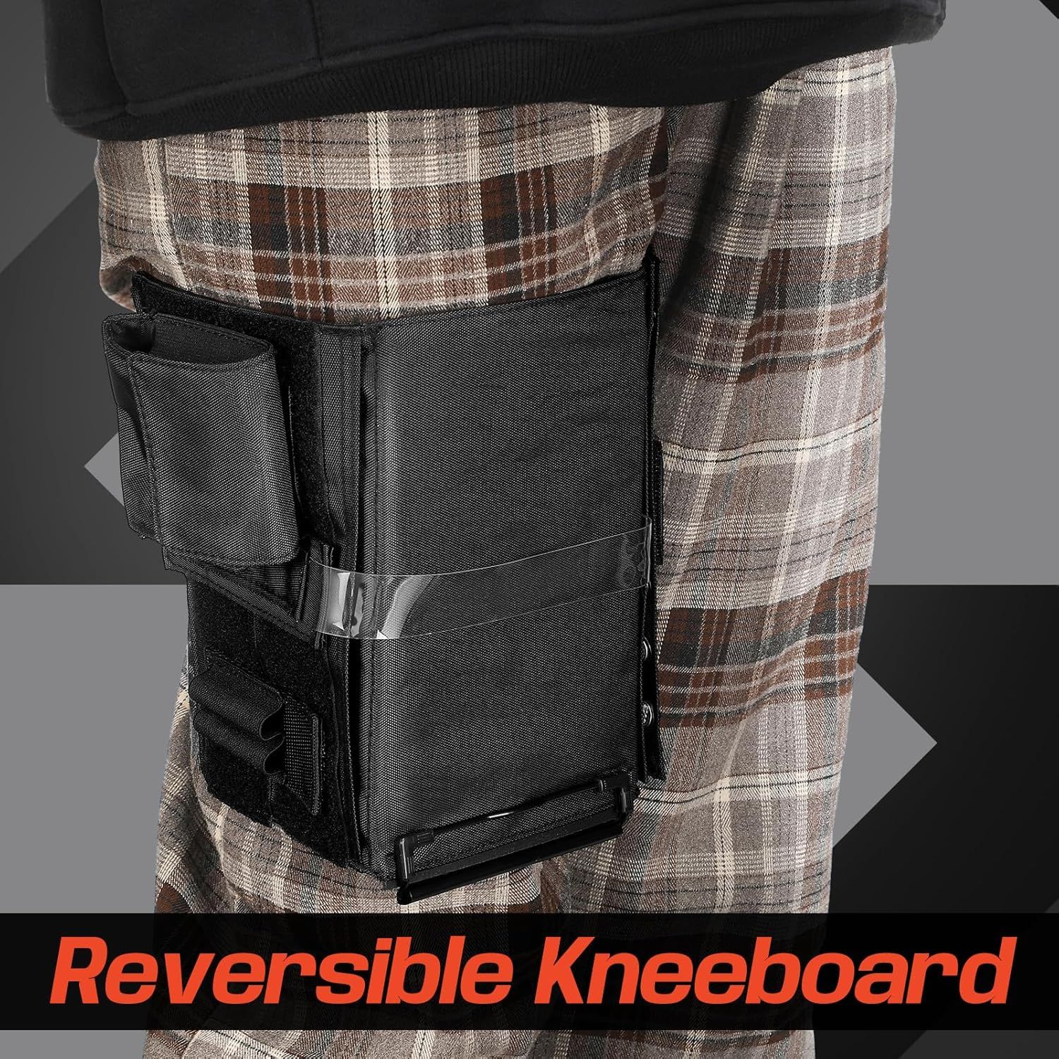 Reversible Kneeboard Pilot Black Classic Clipboard & Pen Holder Kneeboard Aviation for Professional Pilots, General Aviation — image 4