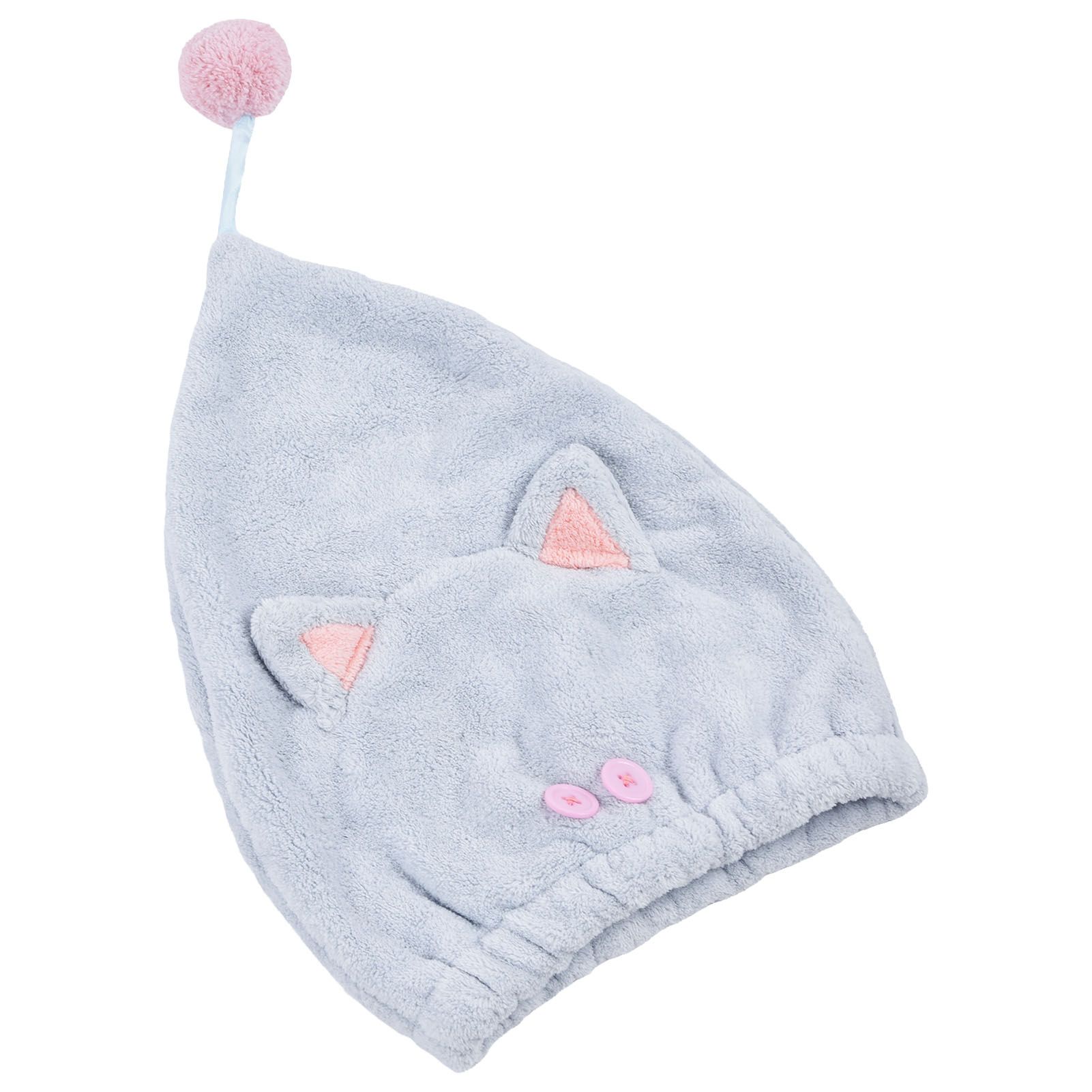 Hair Towel Wrap Fine Texture Soft Handle Dry Naturally Coral Fleece Hair Drying Towel โ image 4