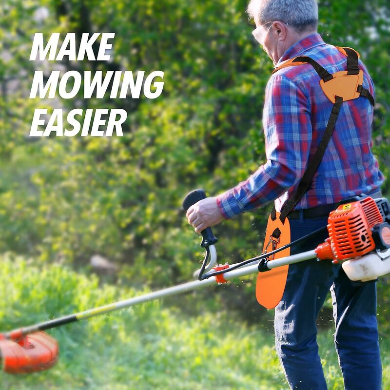 Universal Adjustable Comfort Double Strap Harness for Brushcutter Lawn Mower โ image 5