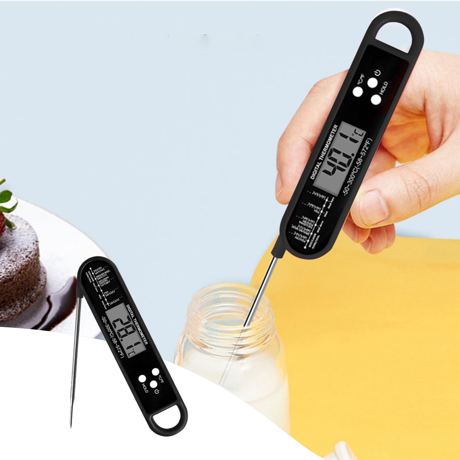 Instant Read Waterproof Food Thermometer