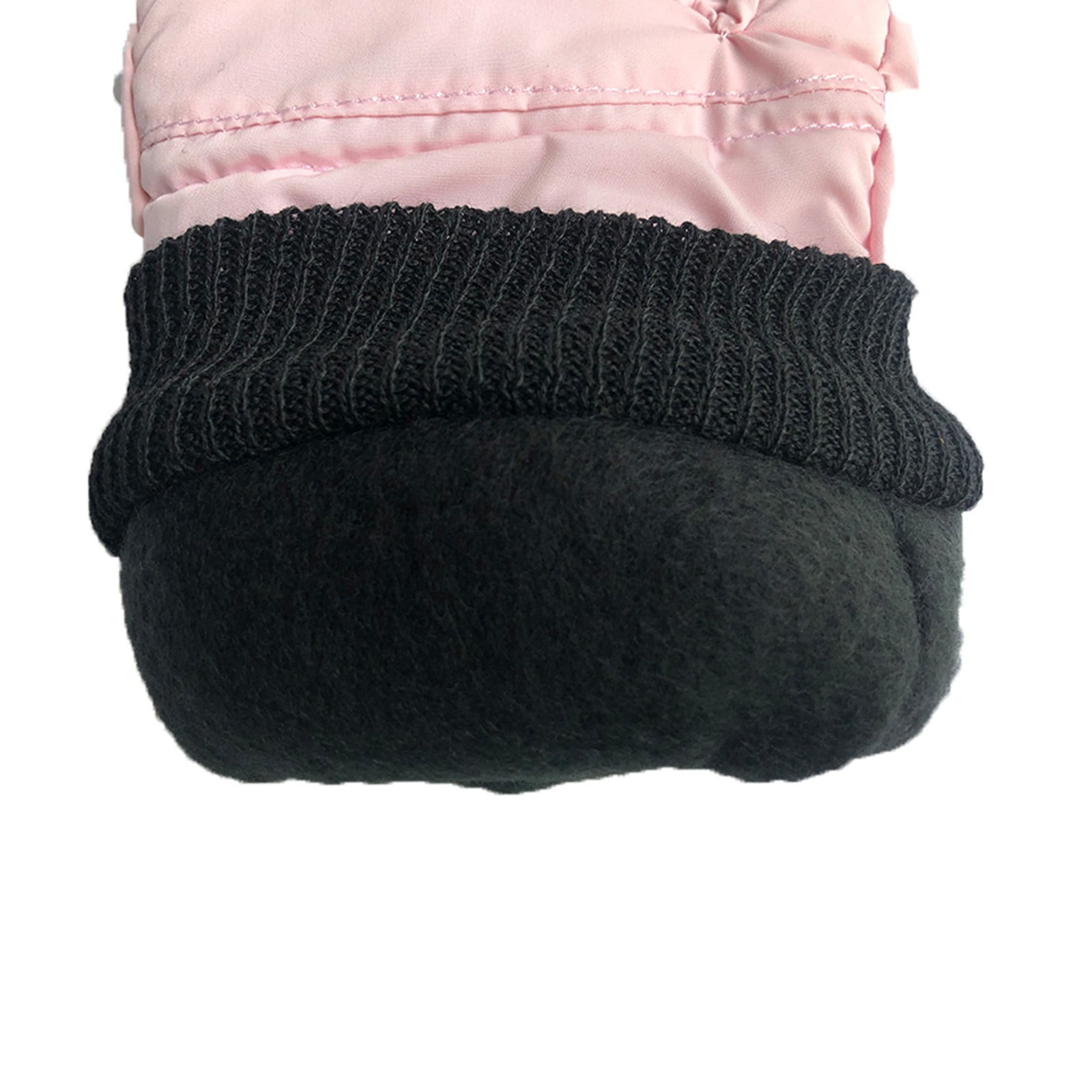 Kids Waterproof Winter Snow Gloves, Thick Stretchy Warm Gloves for Boys and Girls for Outdoor Play in Cold Weather, Pink, 4-8 Years — image 6