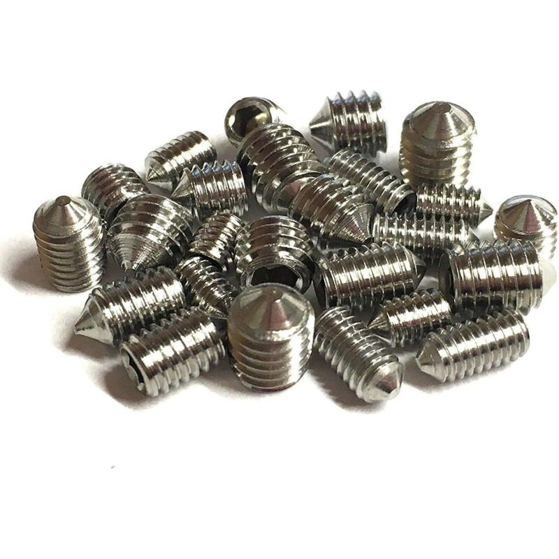 16 pcs 5Mm Length Countersunk Grub Screws, Various Metric Threads, M3, M4, M5 & M6. A2 Grade Stainless Steel Hexagon โ image 2