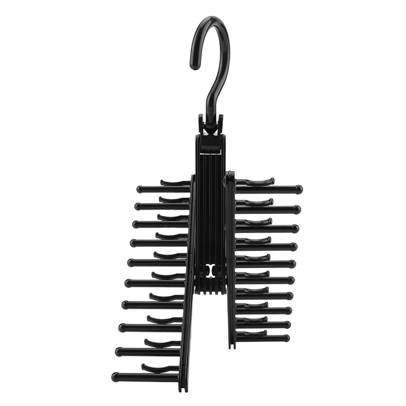 Adlustable Cross X Tie Rack Belt Scarves Hook Hanger Holder Organizer โ image 3