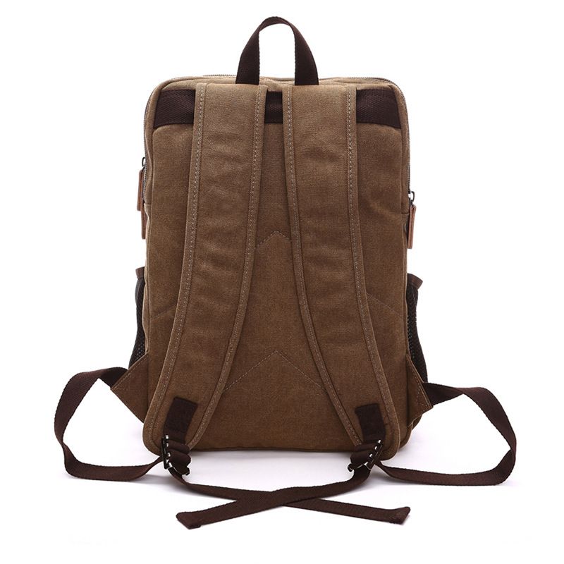 Vintage Canvas Backpack-Large Capacity, Multi-Functional Durable Outdoor Rucksack for outdoor hiking, traveling, camping