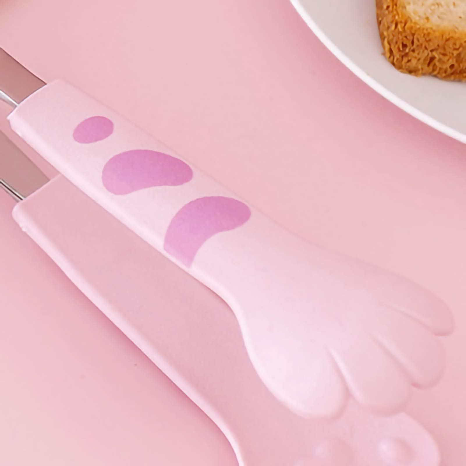 Kitchen Cooking Tong, Cat Tongs Cute Cat Paw Shape Tongs Stainless Steel Serving Tong Small Salad Tong Bread Tong Buffet Tongs — image 4