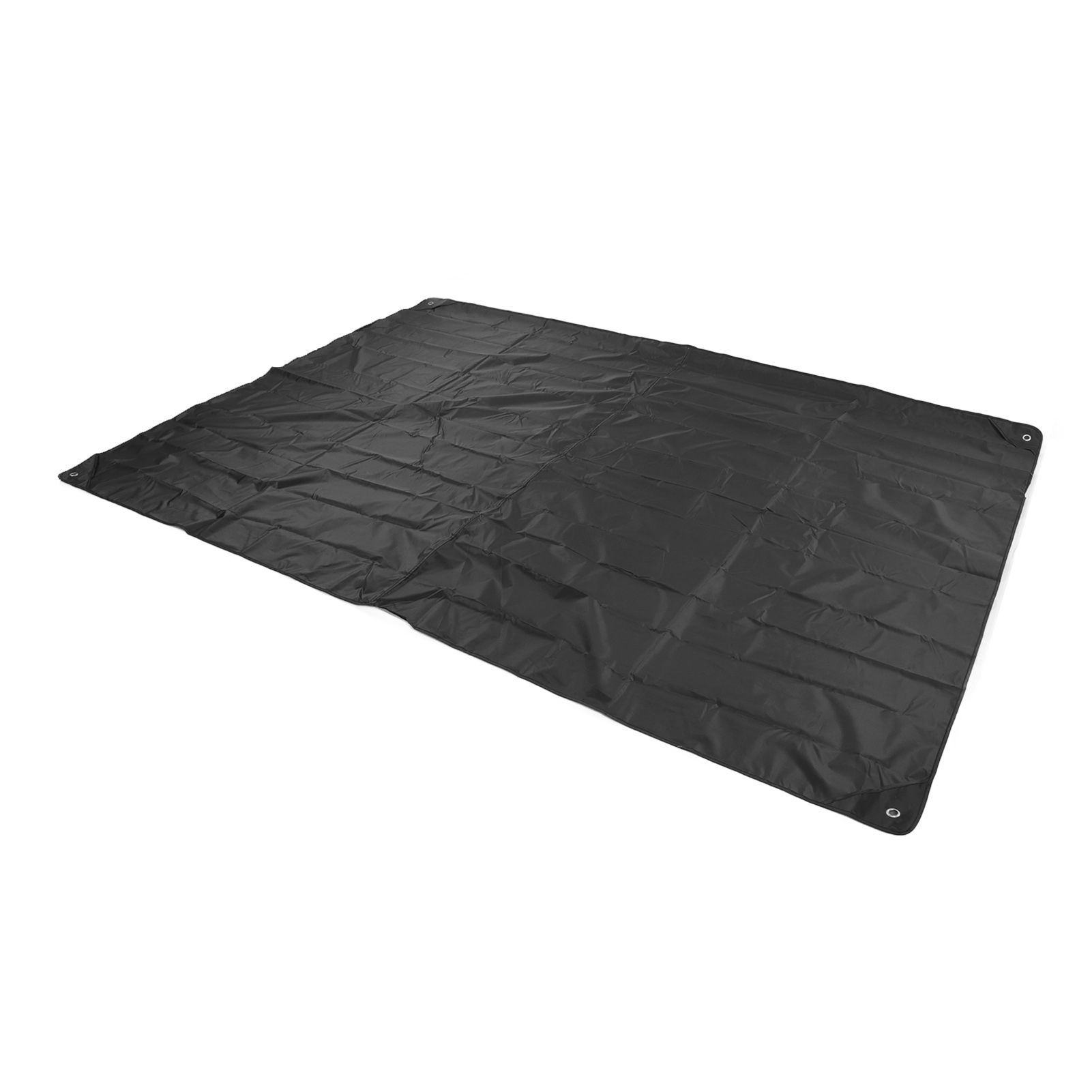 Drum Set Cover Silver Coated 420D Oxford Cloth Folding Furniture Dust Cover for Indoor Outdoor Black โ image 3