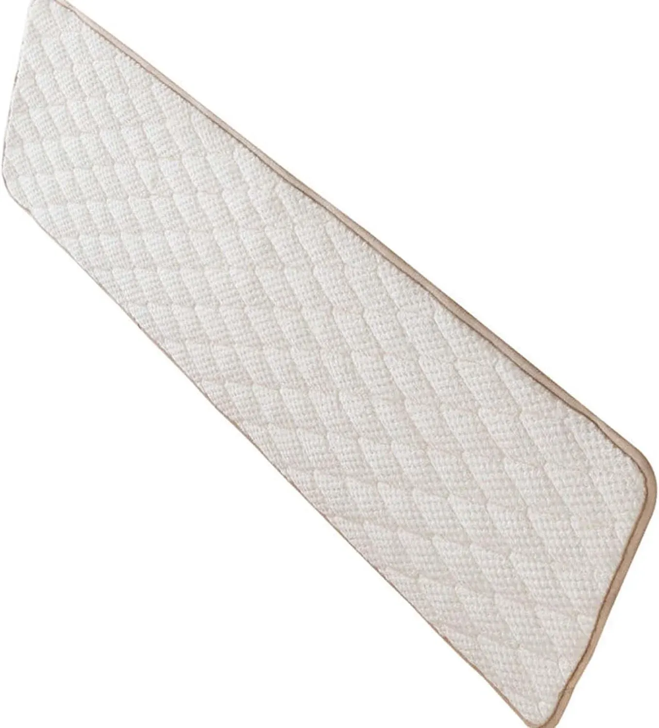 Beige Bench Cushion Pad, Non Slip Plush Sponge Seat Mat for Indoor Outdoor Patio Swing, 15.75 × 78.74 In