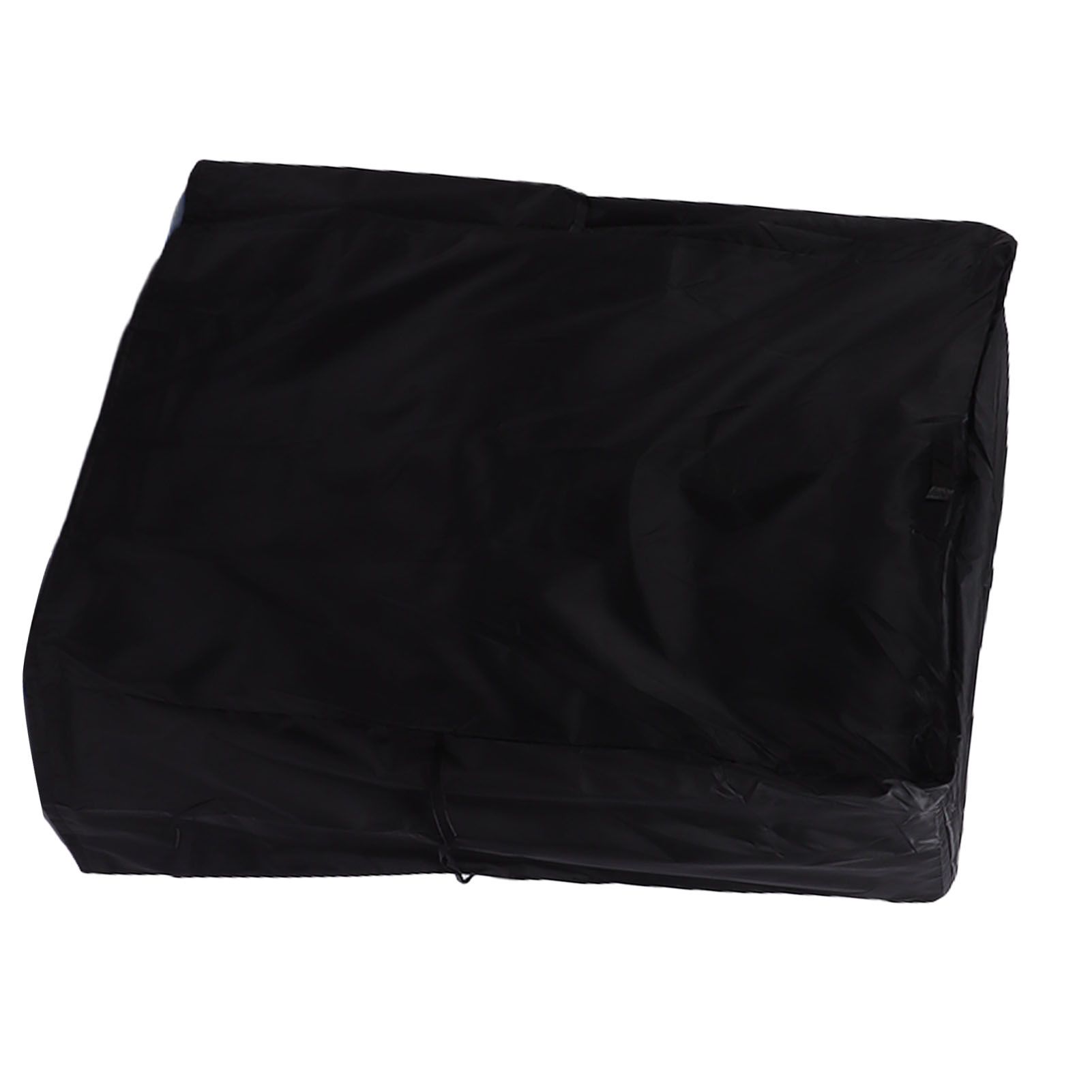 420D Oxford Fabric Waterproof BBQ Grill Cover Heavy Duty Waterproof Barbecue Gas Grill Cover Outer Black Inner Silver 147 × 61 × 122cm — image 3