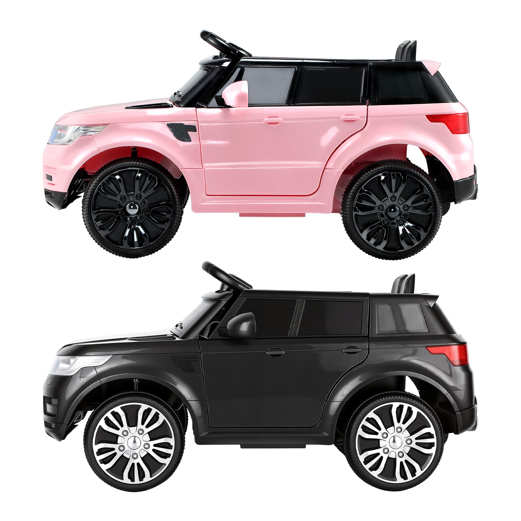 Rigo Kids Electric Ride On Car Black Pink Ride-On Toy with Remote Control โ image 3