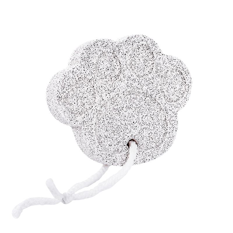 (6 Pack) WhiteNatural Pumice Stone for Feet Pedicure Skin Callus Remover Foot Scrub Exfoliator-9.6*8.5cm