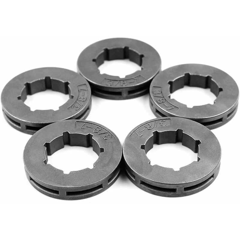 5 pcs Sprocket Rim 3/8" Pitch 7 Tooth 19Mm For Stihl Ms360 Ms310 Husqvarna 154 254 50 51 55 Chainsaw 18720 Replacement โ image 4