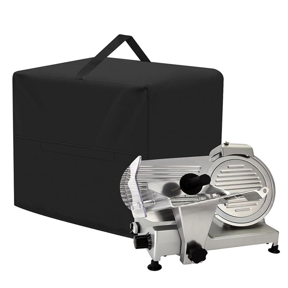 Meat Slicer Cover,Dust-proof Covers for Home compatible with Meat Slicers Commercial,Fit for Elite for Meat Slicer - 15.7"L x 11.4"W x 11.4"H(Only cover — image 3