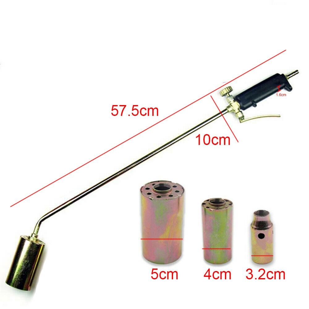Weed Torch Burner Kit Shrub Weed Grass Killer Butane Gas Garden Tools Nozzl Hose โ image 3