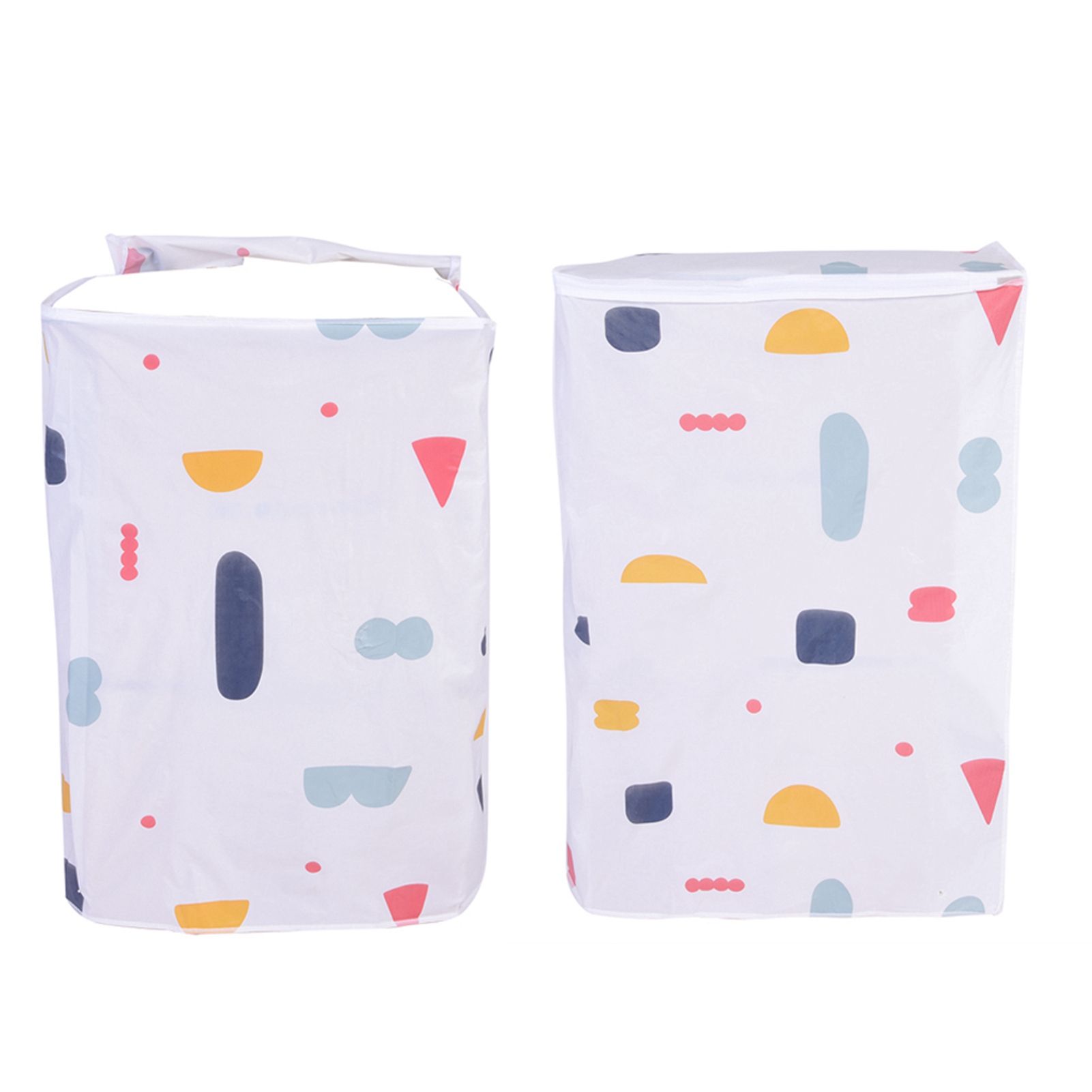 Waterproof Washing Machine Zipped Cover Dust Protection for Top Load Washer Dryer(Top Load) — image 5
