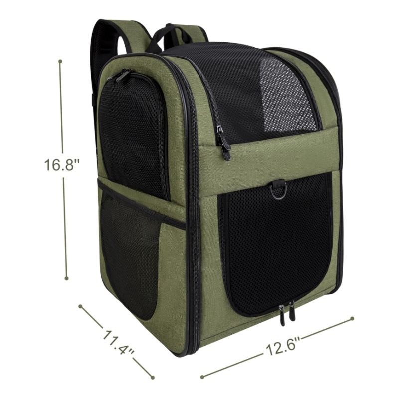 Blue Breathable Comfort Pet Travel Backpack โ image 4