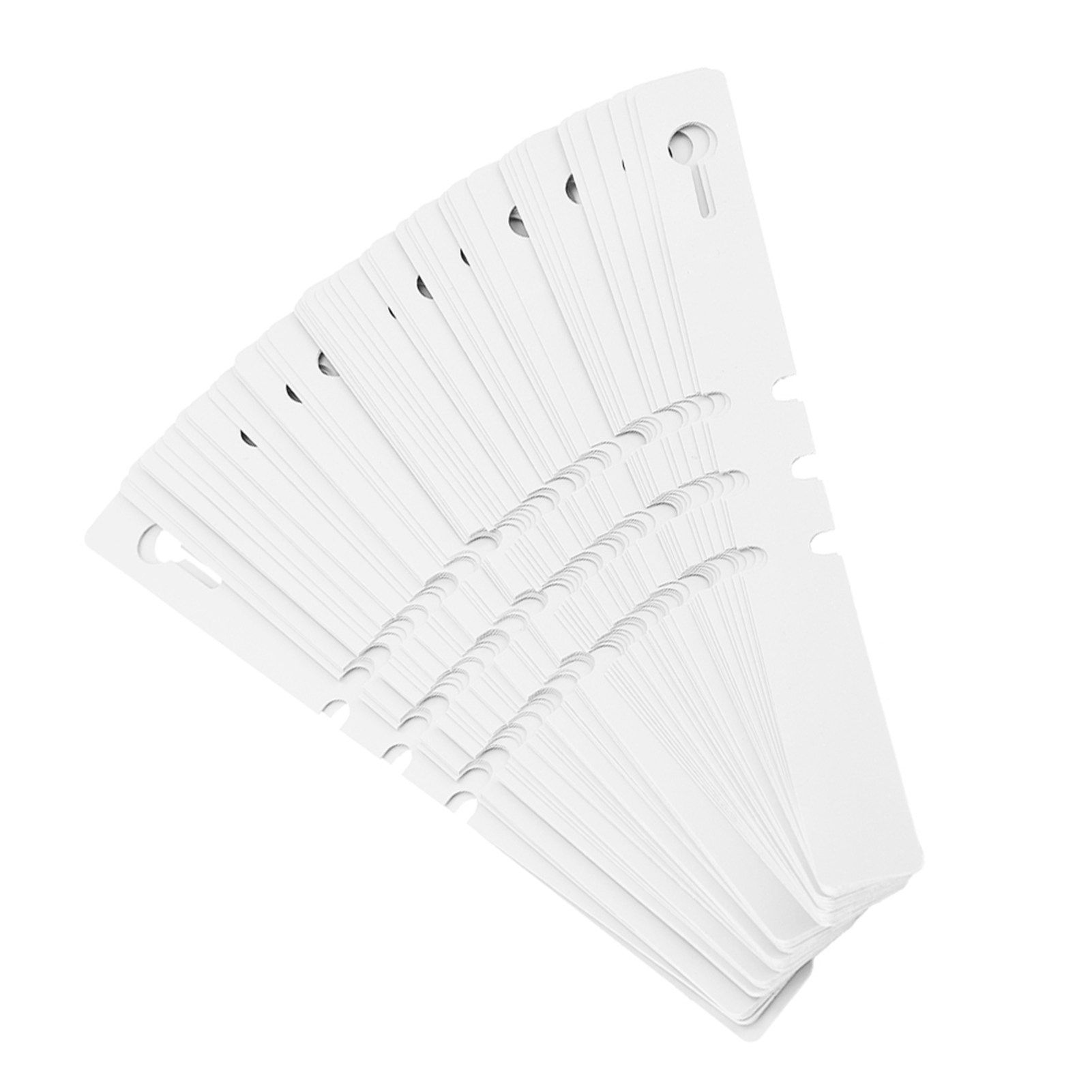 100pcs Plastic Nursery Garden Decor Stake Tags Plant Labels Lawn Ornament White — image 6