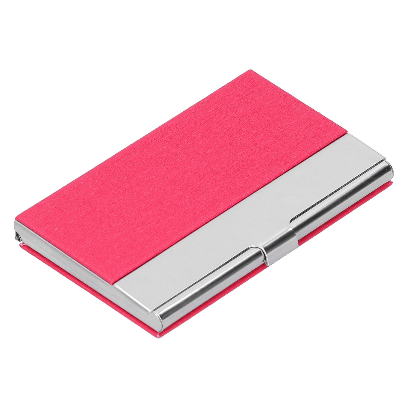 Business Card Holder Stainless Steel Name Card Case for Traveling and Business SuppliesRed 701# — image 2