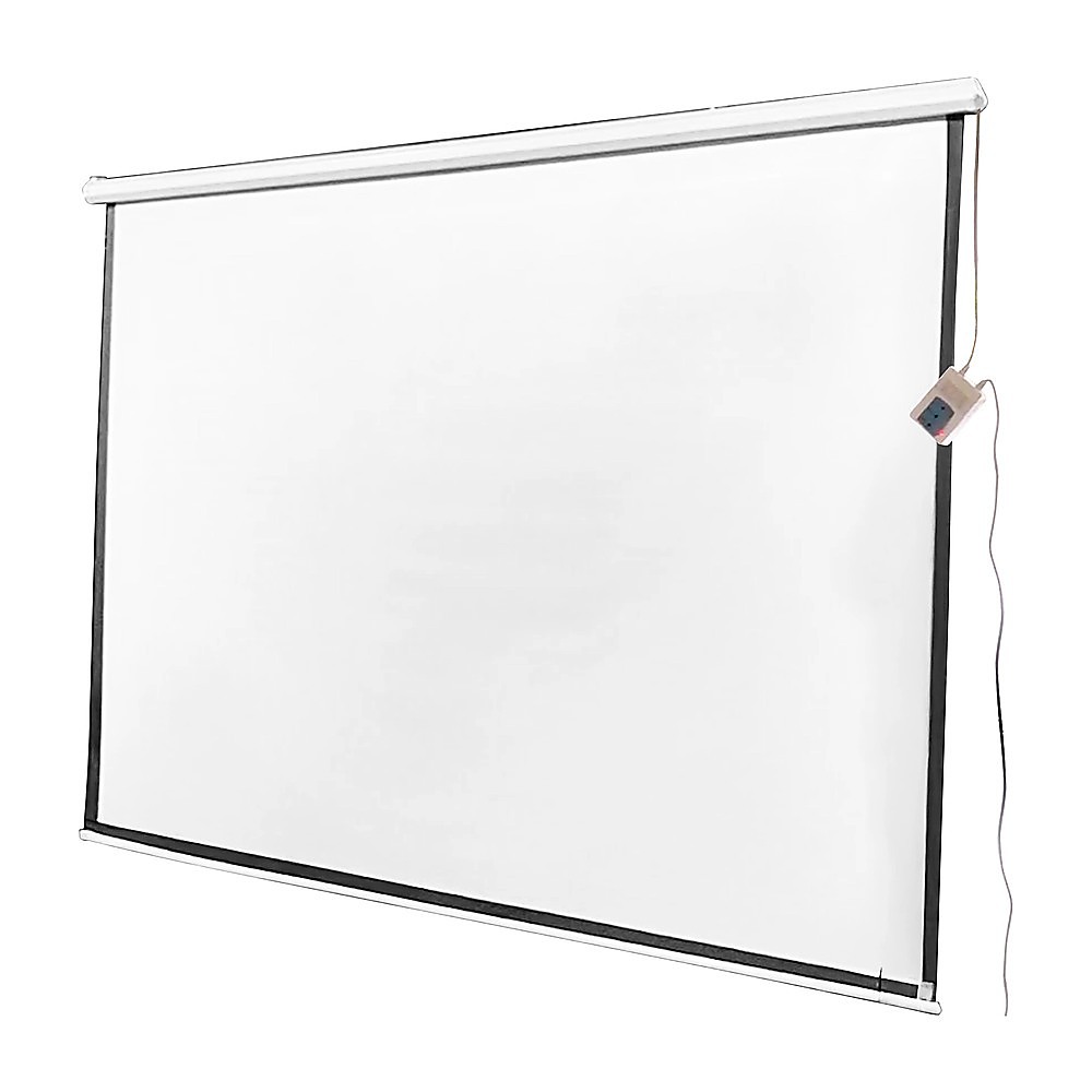 100" Electric Motorised Projector Screen TV +Remote — image 4