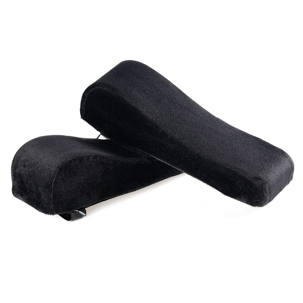 2pc Chair Armrest Pads, Widen & Thicken Ergonomic Chair Arm Pads with Memory Foam for Office Chairs, Gaming Chair — image 4