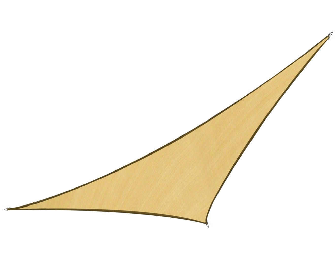 Wallaroo Triangle Shade Sail 5m x 5m - Sand