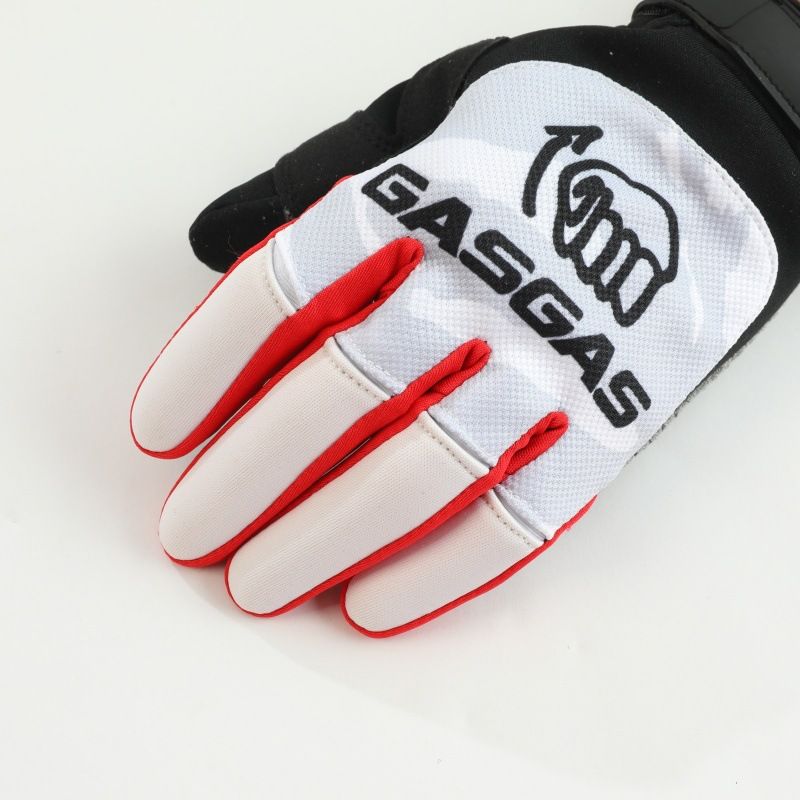 FISD Cycling Gloves Red Blue Breathable Wear Resistant White XL — image 5