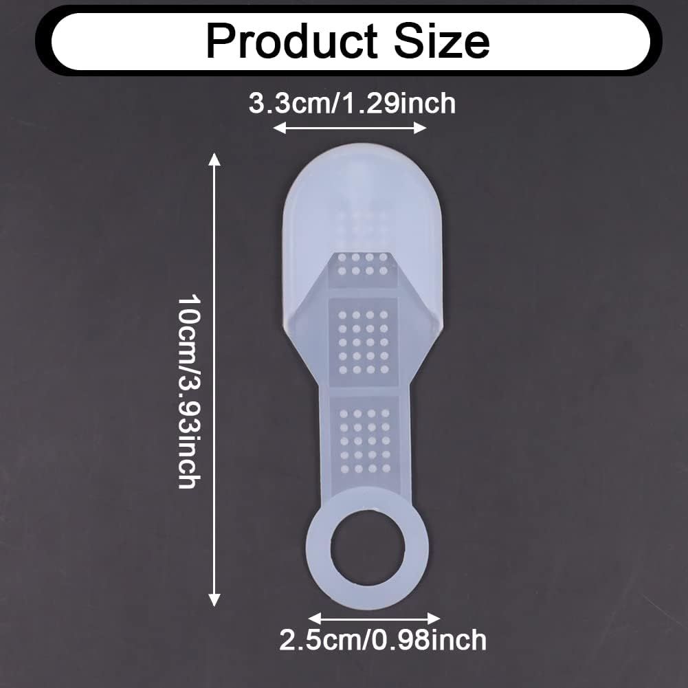 20 PCS, Clothing Non-Slip Hanger Grips, Clear Hanging Gripper - Stretchable & Eco-Friendly Fit on The Ends of Hangers