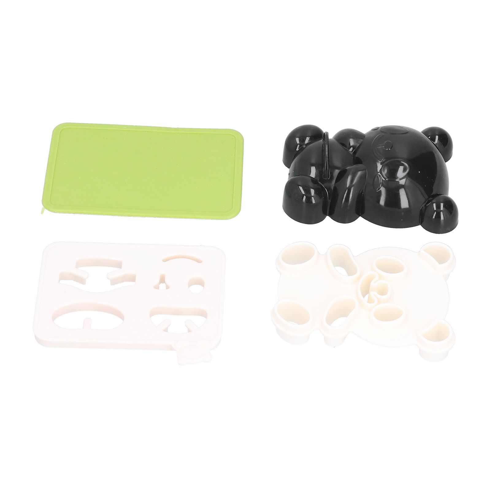 Panda Rice Ball Mold Food Grade Silicone Cute DIY Cookies Onigiri Mold for Kitchen Restaurants โ image 4