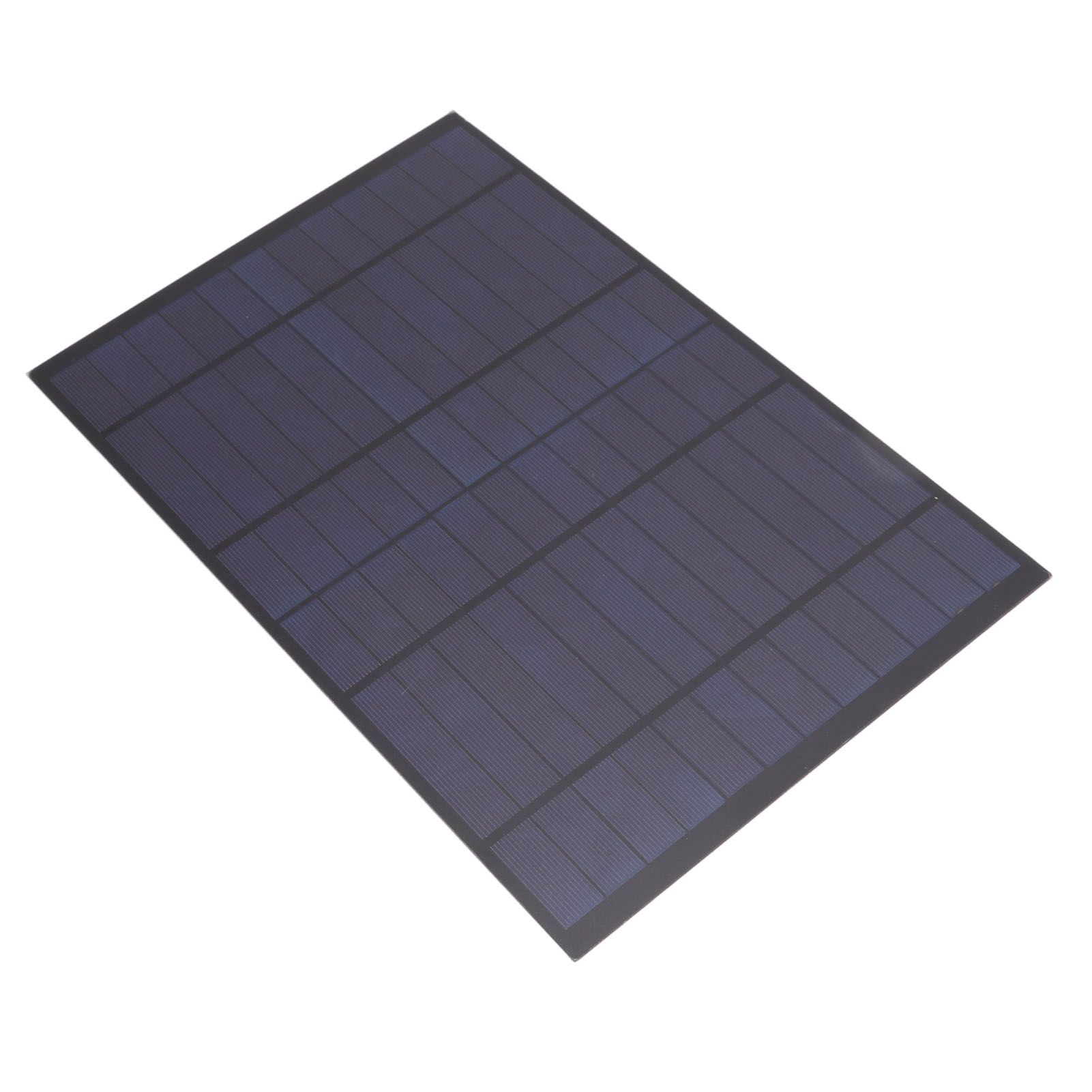6V 10W Solar Panel Polycrystalline Silicon 1660mA Solar Charger Plate for Camping Hiking Mountaineering โ image 4