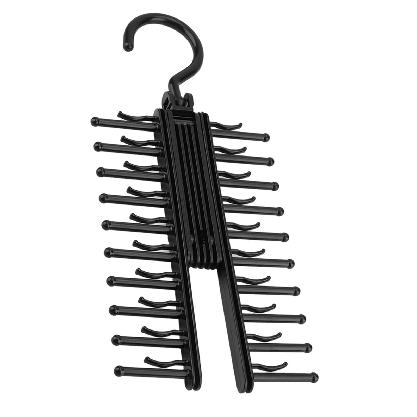 Adlustable Cross X Tie Rack Belt Scarves Hook Hanger Holder Organizer โ image 4
