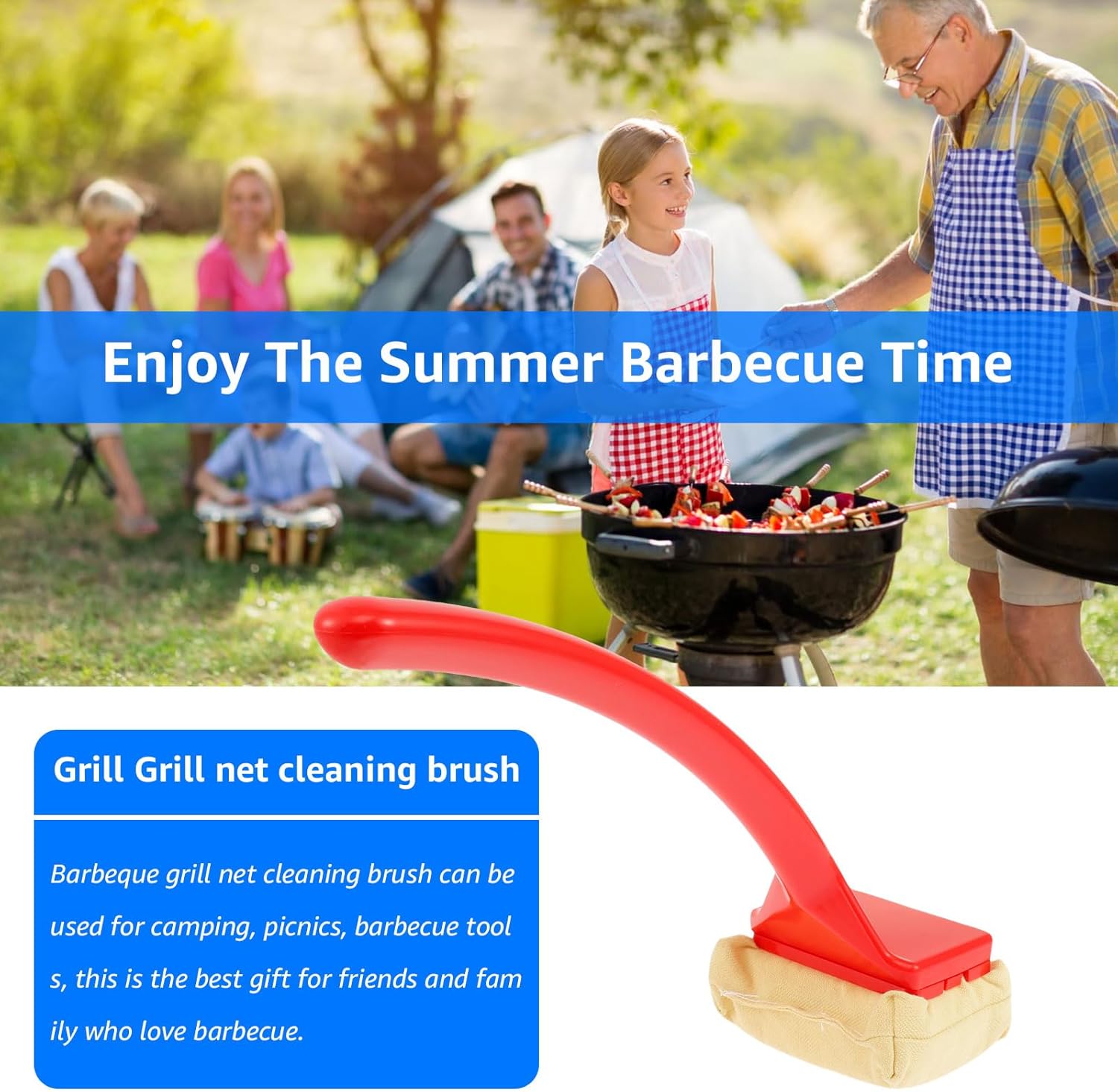 BBQ Grill Cleaning Brush (1 piece) — image 4