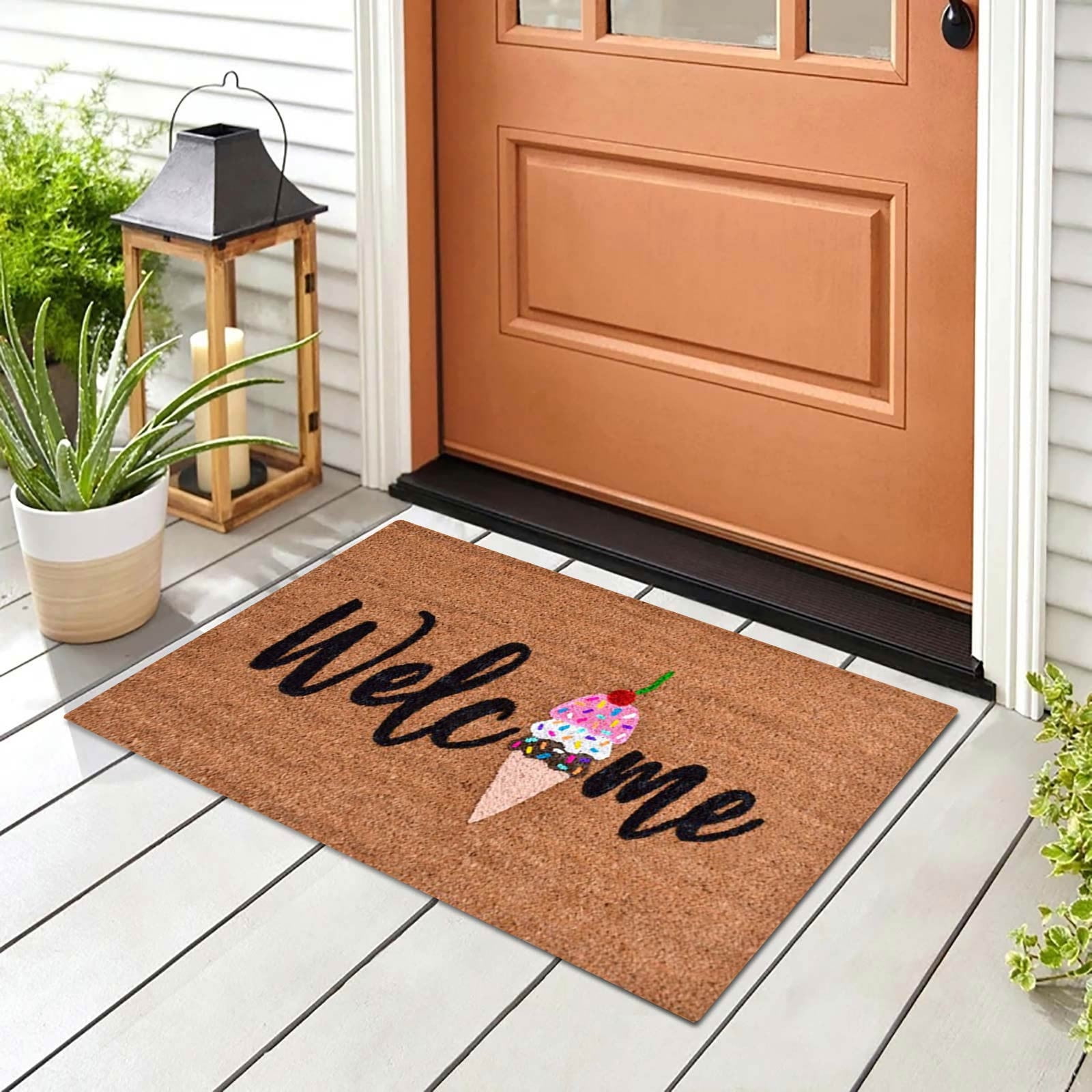 16x24 inch Doormats for Outdoor Entrance Home Waterproof Floor Mat Outdoor Rug Front Door Spring Mat Floor Decor Outdoor Summer Decor Spring Rugs Mat for Front — image 4