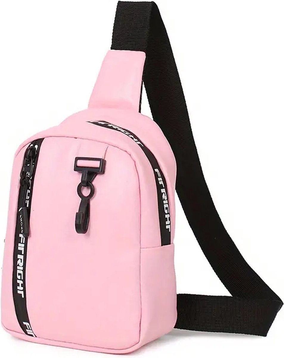 Women's Crossbody Bag | Shoulder Bag | Waist Bag | Sling Bag | PU Leather | With Adjustable Shoulder Strap & Zipper | With Extra Clip Carrier | Water-Repellent
