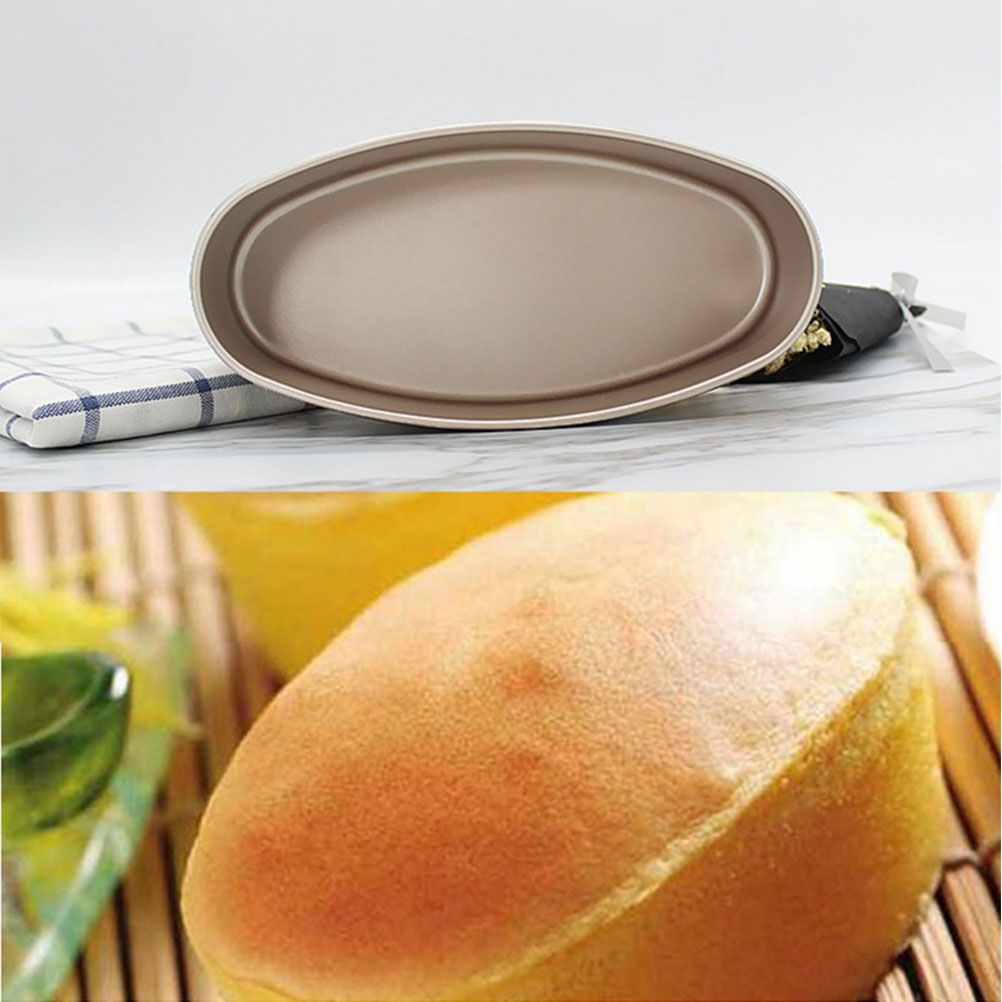 Oval Shape Nonstick Baking Tray Bread Loaf Mold Cheese Cake Tin Cake Pan Kitchen Cooking Baking Tool — image 6